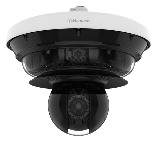 Hanwha PNM multicapteurs + PTZ